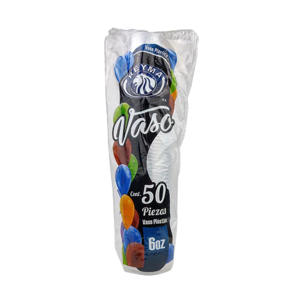 Manga De Vaso Molde 6 Onzas Reyma Desechable C/50 #VP6