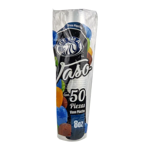 Manga De Vaso Molde 8 Onzas Reyma Desechable C/50 #VP8