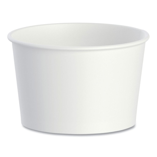 [VS608-2050] Manga De Cont. 8 Oz De Papel P/Helado Blanco Solo Cup C/50 Piezas
