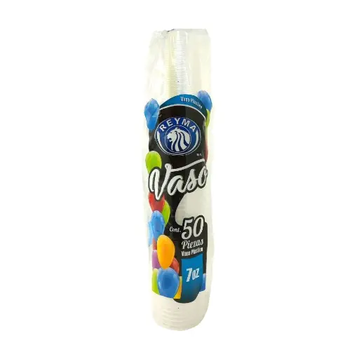 [ReymaVP7] Manga De Vaso Molde 7 Onzas Reyma Desechable C/50 #VP7