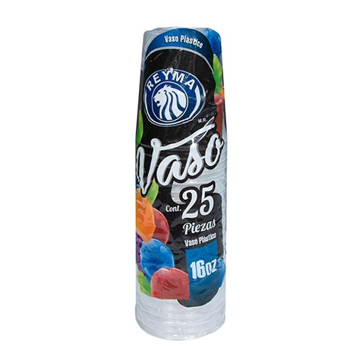 [ReymaVP16B] Manga De Vaso Molde 16B Onzas Reyma Desechable C/25 #VP16