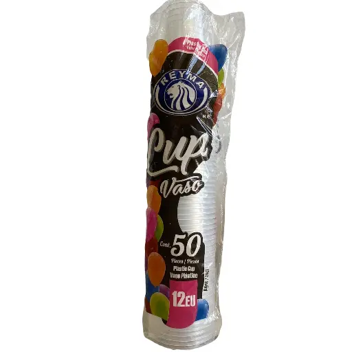 [ReymaVP12EU] Manga De Vaso Molde 12EU Onzas Reyma Desechable C/50 #VP12EU