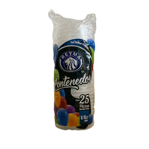 [ReymaENV1/4LTR] Manga De Envase 1/4 250ML Reyma Desechable C/25 #ENV1/4LTR