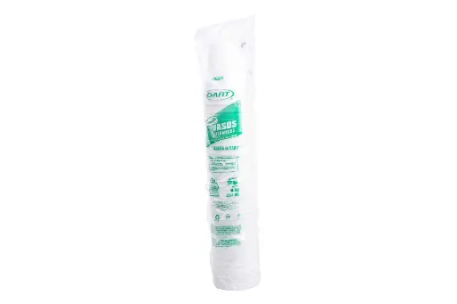 [8JY8] Manga De Vaso DART No.8JY8 Termico Desechable C/25 Piezas #8JY8