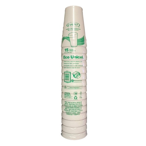 [DART32J32] Manga De Vaso DART No.32J32 Termico Desechable C/15 Piezas #32J32
