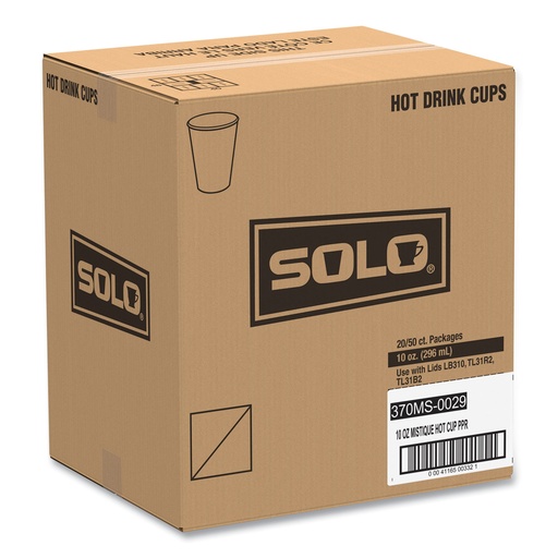 [C370MS-0029] Caja De Vaso 10 Oz Mistique Solo Cup C/1000 Piezas