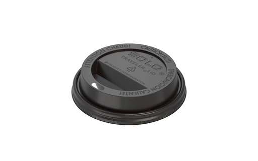 [TL38B2-0004] Manga De Tapa #08 Oz Bebida Caliente Negra C/100 Piezas