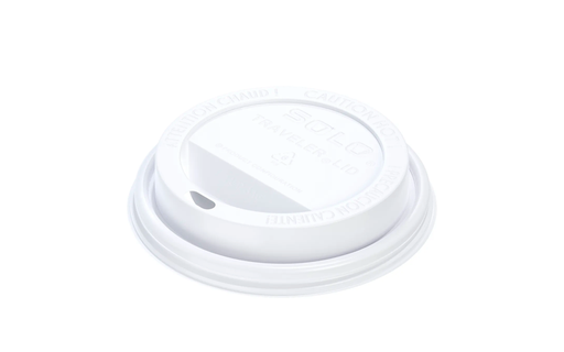 [TLP316-0007] Manga De Tapa #12 Oz Bebida Caliente Blanca C/100 Piezas